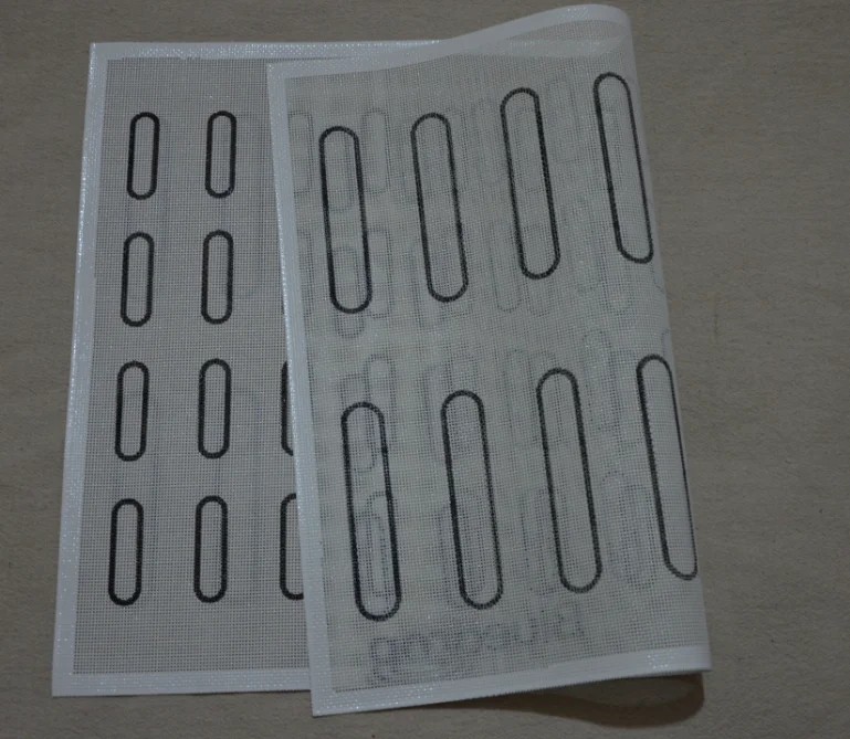 4.7 inch or 2.36 inch Eclair Baking Silicone Baking Mold Eclair 20 or 48 Cavity Non-Stick Lady finger Thumb Cake Mat