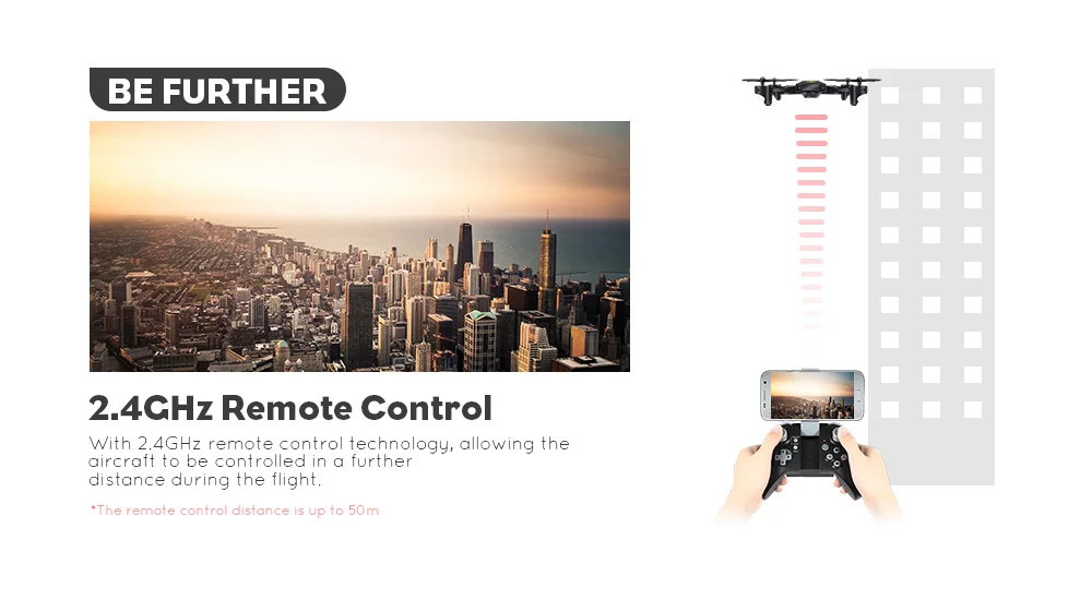 XS809HW Foldable RC Drone XS809HW Foldable RC Drone