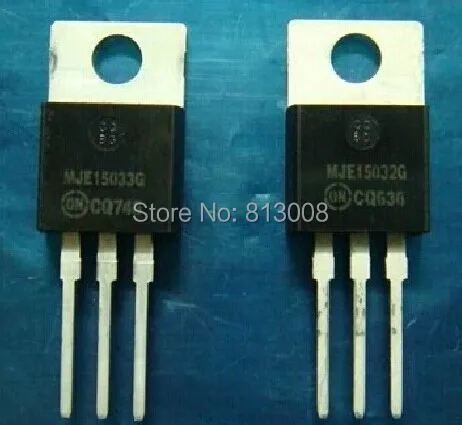 

MJE15032G MJE15032 and MJE15033G MJE15033 TO-220 100% new Original Silicon Transistors Audio PNP power amplifier 10P Free Ship