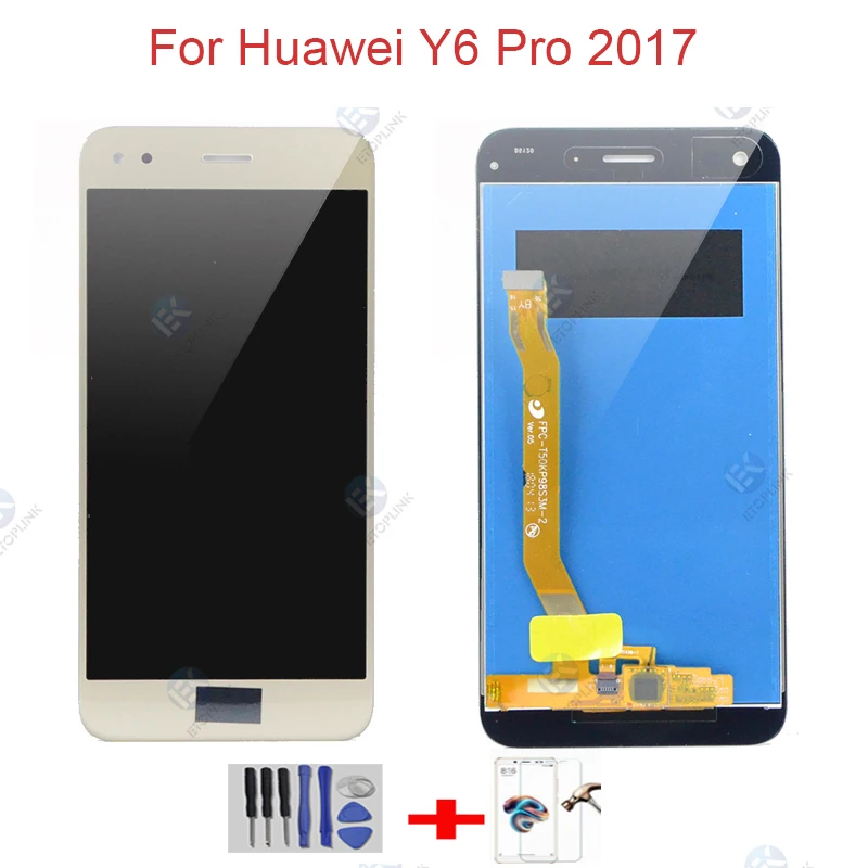 Для Huawei Y6 pro 2017 ЖК-дисплей сенсорный экран с рамкой для P9 Lite Мини ЖК-дигитайзер SLA-L02