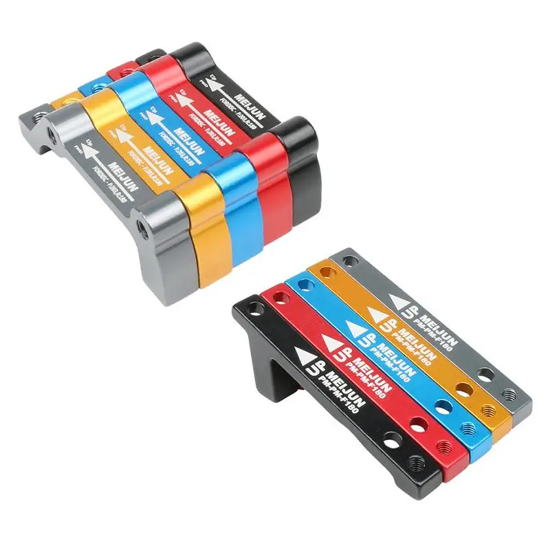 

1PC Bicycle Disc Brake Ultralight Bracket Adapter for 203mm 180mm Brake Pad Front Fork Conversion Column Disc Brake Adapter