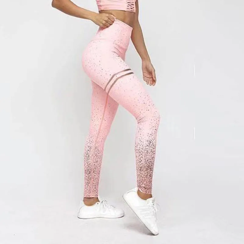 

New! Graffiti Printed Women Leggings High Waist Elastic Fitness Legging Ladies Sexy Sportswear Push Up Sporting Workout Pants