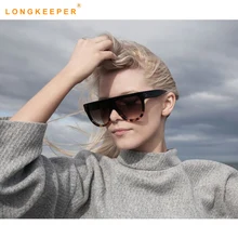 Более Размеры d пикантные женские солнцезащитные очки с квадратными линзами с класса люкс Для женщин Для мужчин Брендовая обувь большого размера в Размеры рамки солнцезащитные очки UV400 gafas de sol LongKeeper