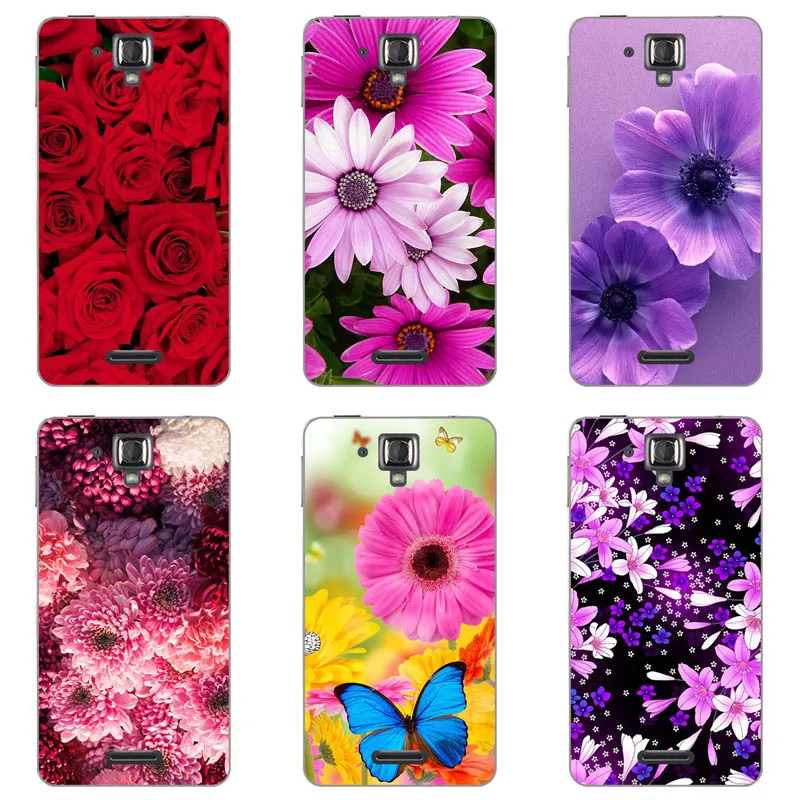 

Soft Silicon Case For Lenovo S898T S 898T S8 5.3" Case Cover HD Print Rose Wolf Cartoon Patterned Black Shell Fundas Para Case