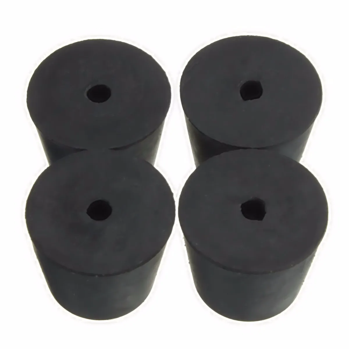 4Pcs/lot Rubber Table Chair Furniture Feet Leg Pads Tile Floor Protector Anti-skid Black 20x15x17mm