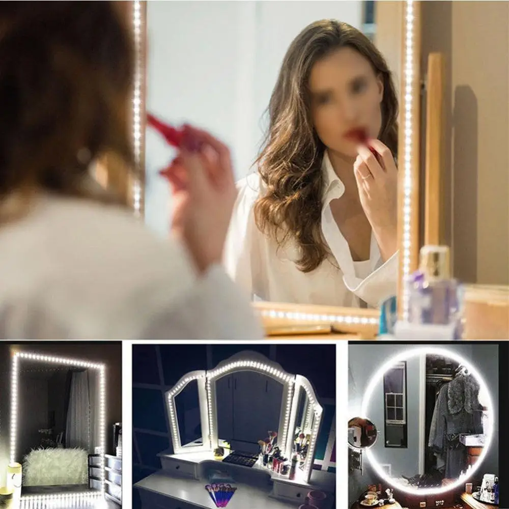  Led strip lights for vanity mirror light dressing table desk lights 3 Types 13ft SMD 240 LED Makeup