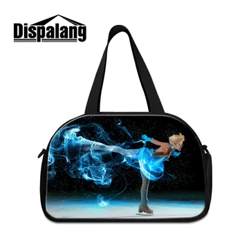 

Dispalang Skating Movement Printing Girl's Travel Bag For Student Carry On Luggage Bags Men Duffel Ladies Fashion Weekend Bags