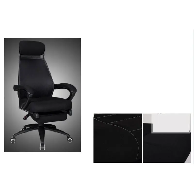 Домашний компьютерный стул высокого качества для общественных сетей тканевый стул заказной экран ткань Европейский компьютер пластиковый губчатый стул