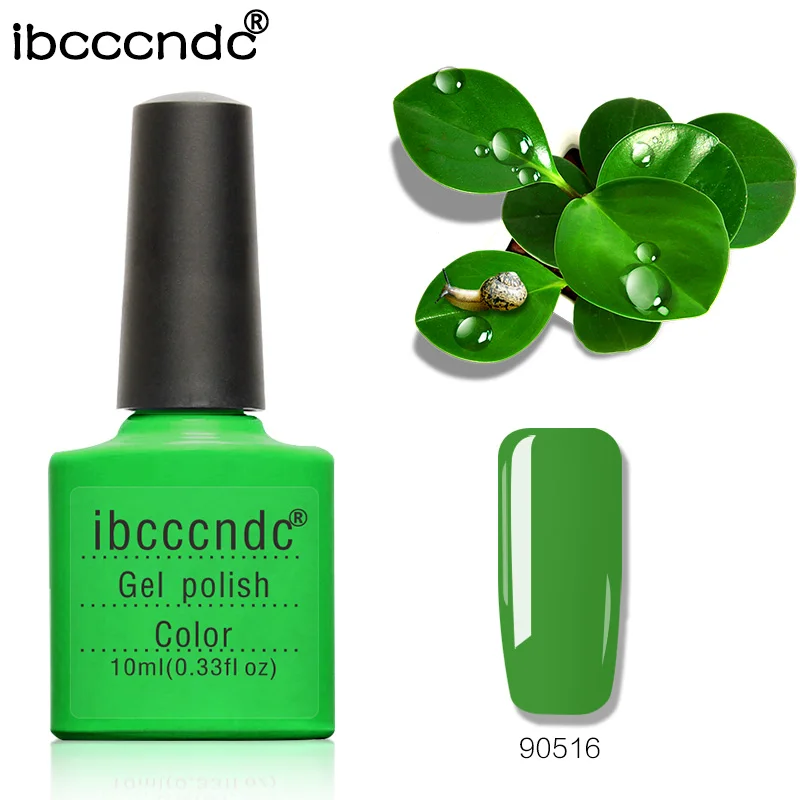 IBCCCNDC 10 мл УФ-гель для ногтей светодиодный Гель-лак 79 цветов чистые цвета