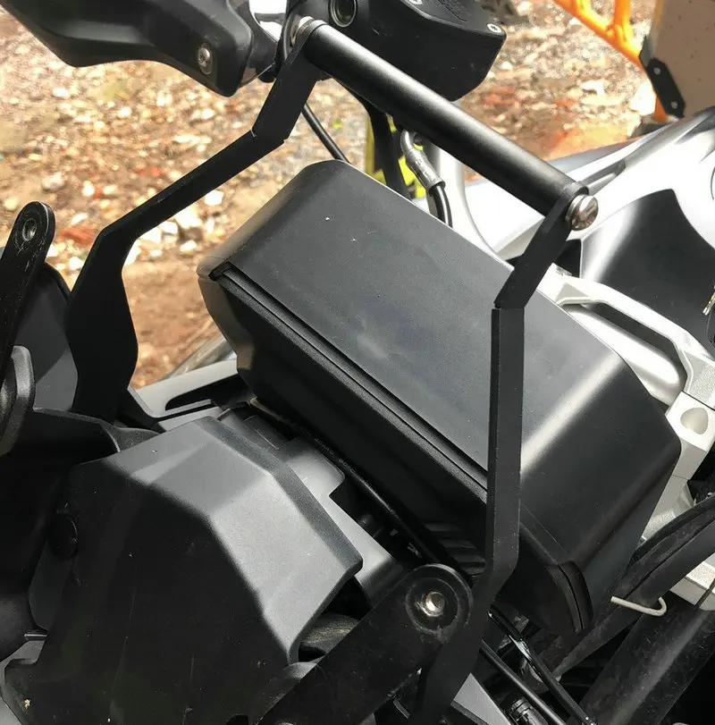 Кронштейн GPS навигатора для BMW F750GS F850GS 2018- ON 12 мм и 22 черный | Автомобили мотоциклы