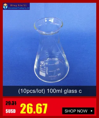 500 ml erlenmeyer de Vidro com tampa