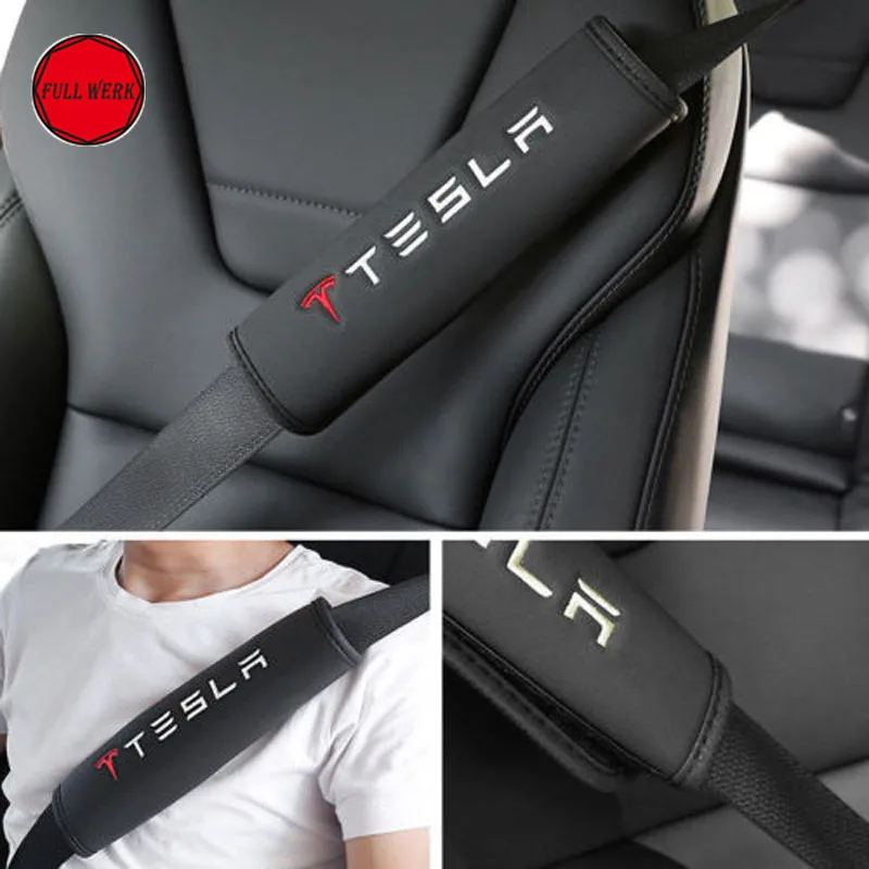 1 Pair Safety Car Seat Belt Shoulder Pad Guard Cover Protector Car Seat Belt Cushion Universal