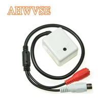 AHWVSE прием звука DC6-12V Мощность широкий диапазон микрофон аудио микрофон CCTV чистое звуковое устройство для камеры DVR системы