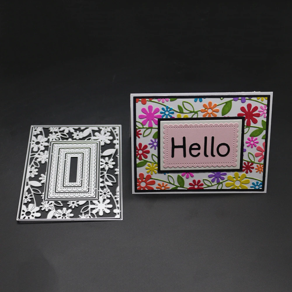 

Gowing Metal Cutting Dies 10.1x13.3cm Scrapbooking Craft Dies cuts Cards making paper art diy Embossing 2019