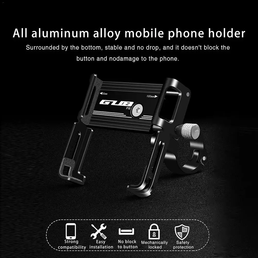 Для крепления мобильного телефона на велосипед держатель для телефона Улучшенный четырехкоготый дизайн подставка для телефона кронштейн
