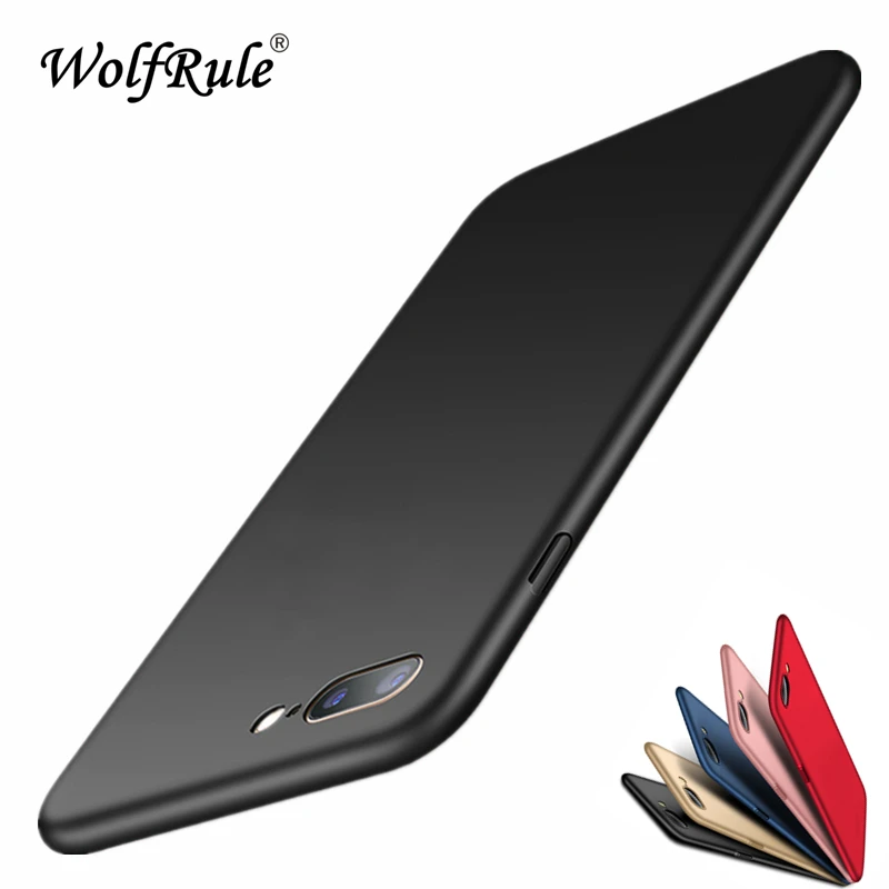 WolfRule For Cover Oneplus 5 Case Smooth Slim PC Back Protection Phone One plus Shell A5000 5.5'' |