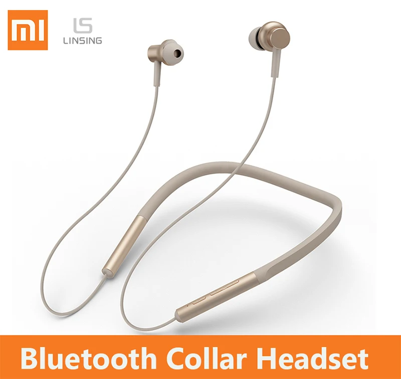 

Xiaomi Bluetooth neckband headphones Collar Headset wireless Sport earbuds mic music Magnetic stylish fashion phone Earphones