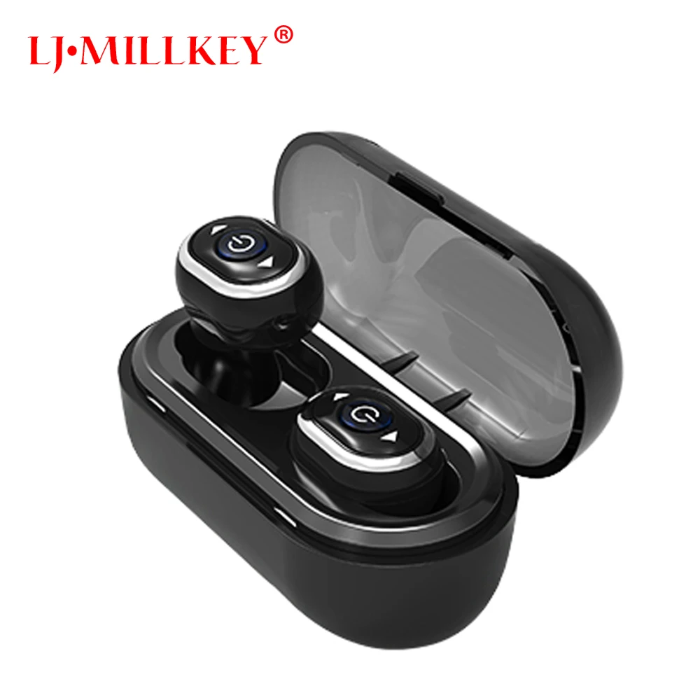 

2019 New Bluetooth Wireless True Earphone TWS Earbuds Bluetooth V4.2 10M Connection Stereo Earphone IPX5 Waterproof YZ119