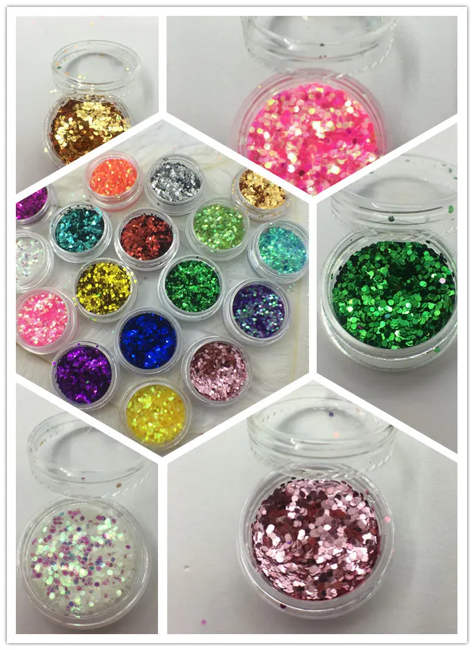 

2018 NEW Dust Kit Acrylic Gem Nail Polish Tools 3D Nail Art Decorations Nail Glitter Powder SF-180