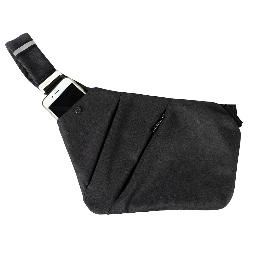 Легкий открытый слинг рюкзак Грудь сумка Anti Theft Crossbody сумка для спорта Путешествия пеший туризм для мужчин женщин