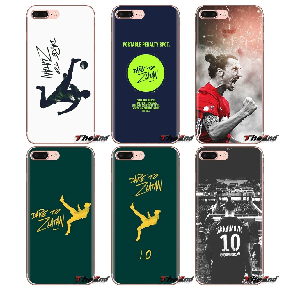 

Dare To Zlatan Ibrahimovic Art Silicone Phone Case For Huawei Nova 2 3 2i 3i Y6 Y7 Y9 Prime Pro GR3 GR5 2017 2018 2019 Y5II Y6II