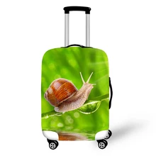 lamingo Print Travel Accessories Suitcase Protective Covers 18-32 Inch Elastic Luggage Dust Cover Case Stretchable