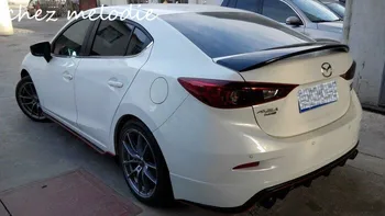 

Primer grey unpainted ABS Car Rear Trunk Spoiler Wing For Mazda 3 M3 AXELA 2014-2016, drilling needed
