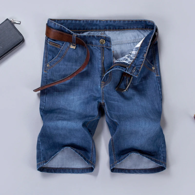 

Summer denim shorts male jeans men jean shorts bermuda skate board harem mens jogger straight loose denim shorts plus size 28-38