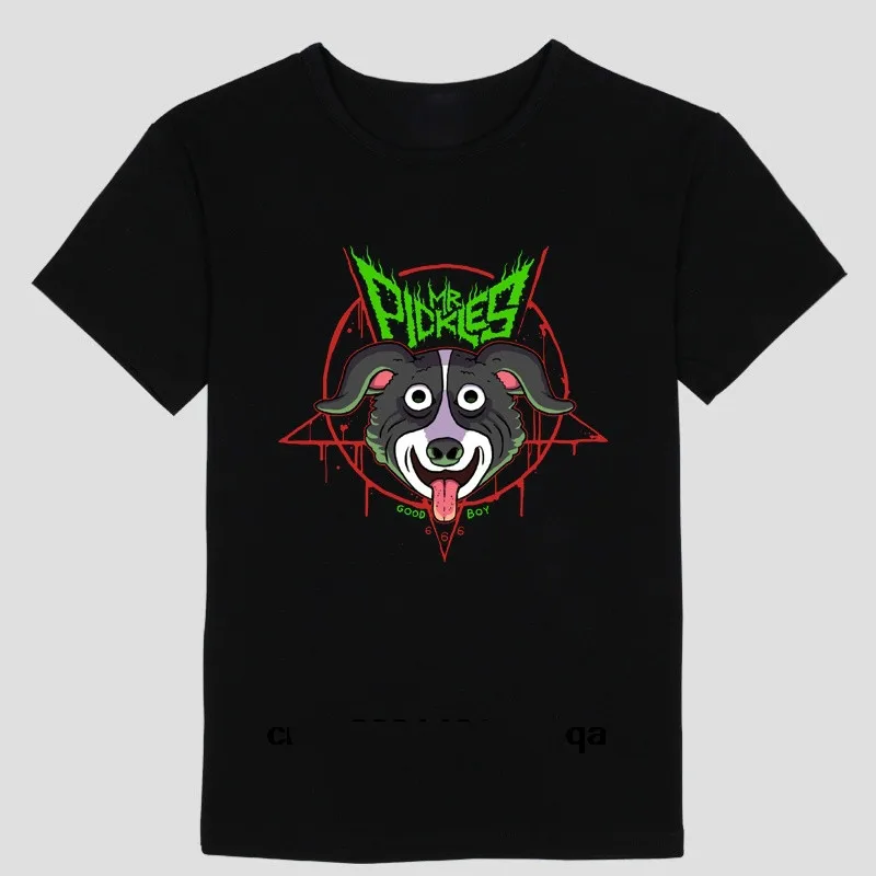 Забавный принт хороший мальчик Mr. Модная Футболка короткий рукав o-образным