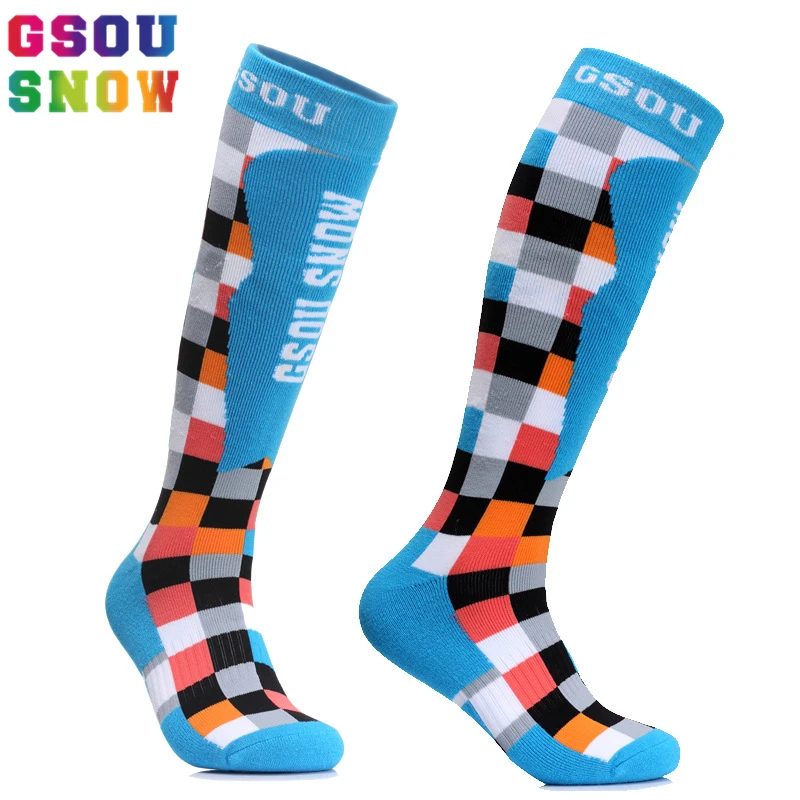 Gsou Snow Stocking Winter Ski Socks Men and Women Cycling Sock Outdoor