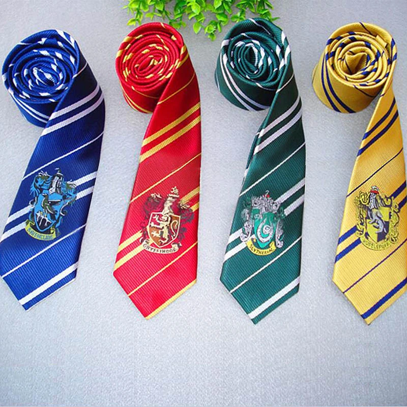Cravate école poudlard accessoires de vêtements cravate Borboleta cravate  Style collège cravate série gryffondor cadeau Cosplay accessoire 4 couleurs  | AliExpress