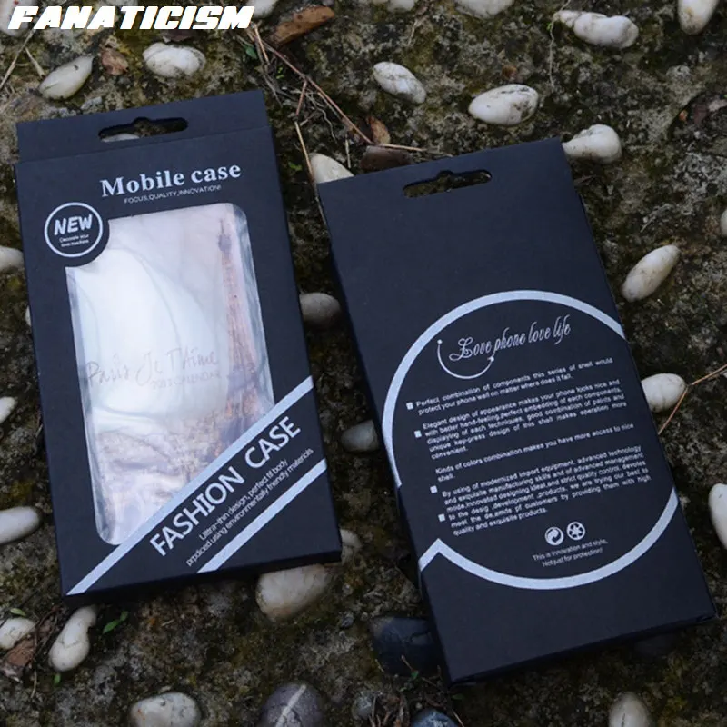 100 шт. Универсальная розничная упаковка для iphone 11pro XR XS Max 6s 7 8 Plus Samsung чехол черная