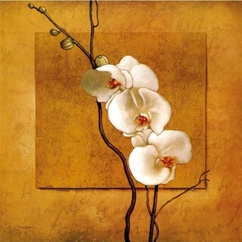 

DIY Unfinished 100% Mulberry Silk Suzhou Embroidery Patterns Sets Handmade Needlework Kits, Butterfly orchid 30*30CM
