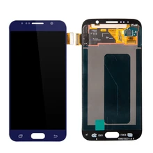 20 PCS/Lot LCD Display 100% Diuji Untuk Samsung Galaxy S6 G920 G920F G920A LCD Display Sentuh Digitizer Layar Majelis Penggantian