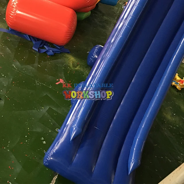 Commercial Water Play Equipment Floating Water Inflatable Dock Slide Yacht Inflatable Water Slide 3