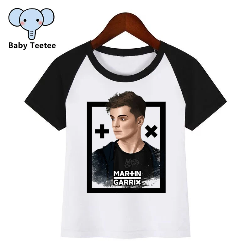 Martin Garrix Youth Tee Shirt Tshirt for Girls Boys Round Neck Short Sleeve