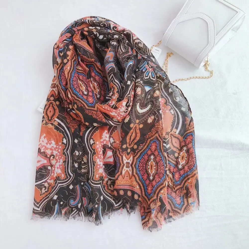 

Echarpes femme 2019,printed hijab viscose,shawls and scarves,Muslim hijab,geometric scarf,summer beach scarf towel,head wrap