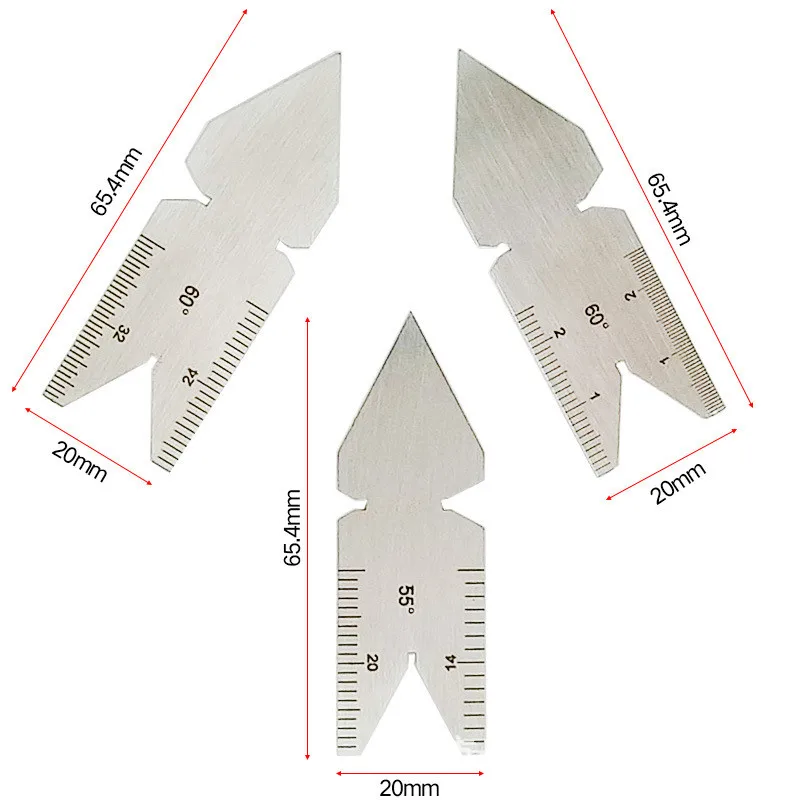 

Thread Turning Tool Gauge 55/60 Center Gauge Angle Degrees Template Inch Metric Screw Thread Pitch Gauge Measuring Lathe Tools
