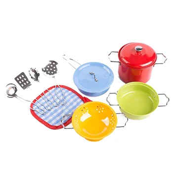

11Pcs Children Play Pretend Toys Educational Kitchen Cooking Colorful Tableware Playing Set Learning Education Toys for Children