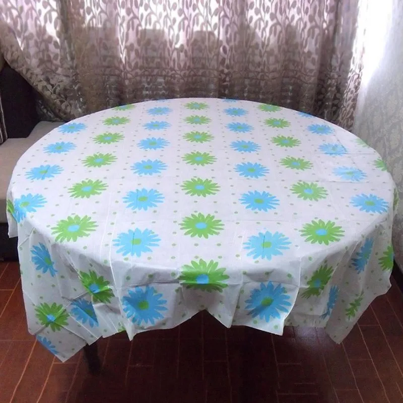 Disposable Tablecloths Weddings Waterproof Table Cover Oilproof Home