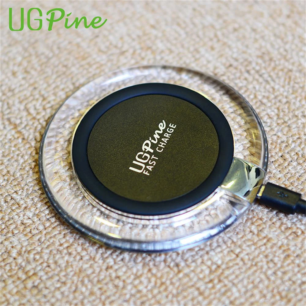 bilder für UGpine Schnelle Drahtlose Ladegerät, qi wireless charging pad für samsung galaxy s6 s6 edge s7/s7edge note5 und allen qi-fähigen geräten bilder für UGpine Schnelle Drahtlose Ladegerät, qi wireless charging pad für samsung galaxy s6 s6 edge s7/s7edge note5 und allen qi-fähigen geräten