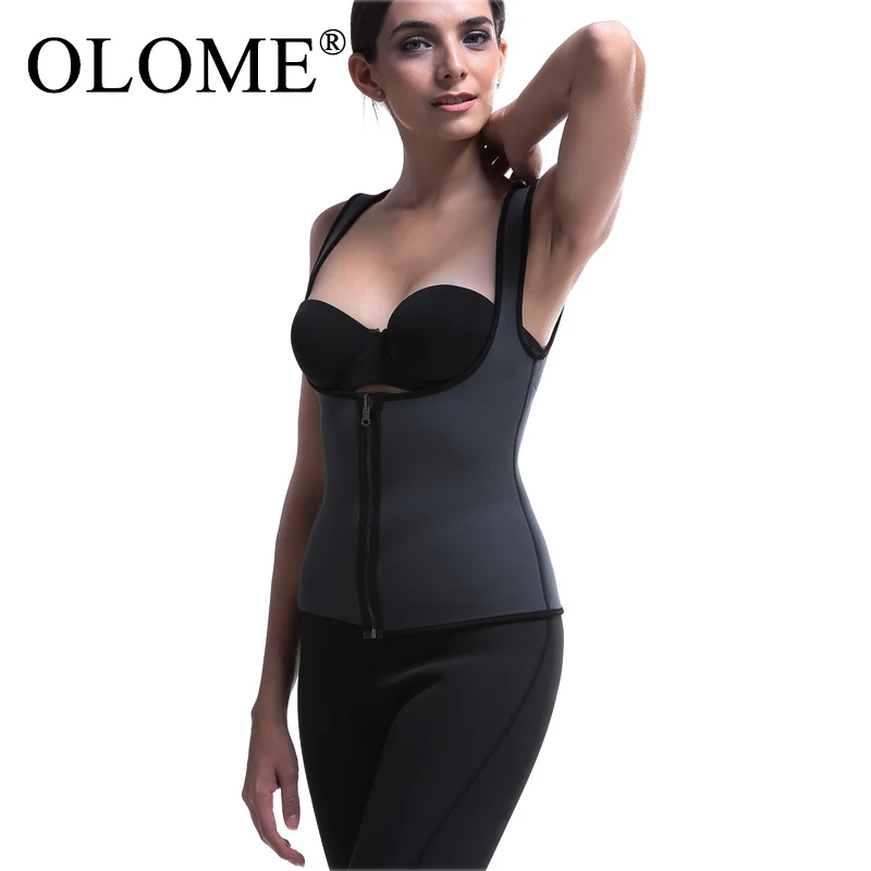 

Sweat Maker Neoprene Body Shaper Workout Waist Trainer Slimming Waist Trainer Cincher Vest Women Shapers Cincher