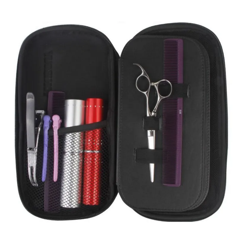 spesifikasi TONI   G Rambut Scissor Tas Tas Pinggang Bungkus Kantung Penahan Rambut Gaya Tools Alat Rias Rambut Aksesoris Thinning Shears Tas