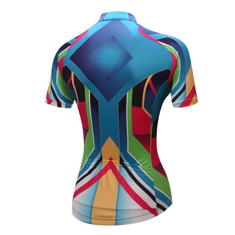 Pink Cycling Jersey Women Bike Top Shirt Summer Short Sleeve MTB Cycling Clothing Ropa Maillot Ciclismo Racing Bicycle Clothes