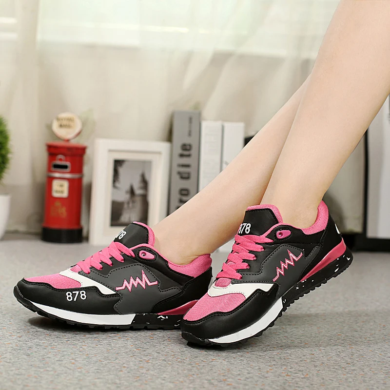 Женская обувь для бега; Легкие женские кроссовки для занятий спортом на открытом воздухе; парусиновая обувь для любителей прогулок; спортивная обувь для тенниса; кроссовки для бадминтона