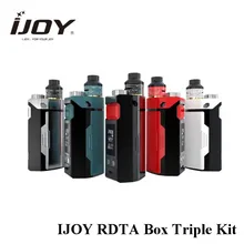 100% original IJOY RDTA Box Triple Kit upgrade ijoy RDTA BOX mini kit fit IJOY COMBO RDTA and NEW IJOY Limitless RDTA