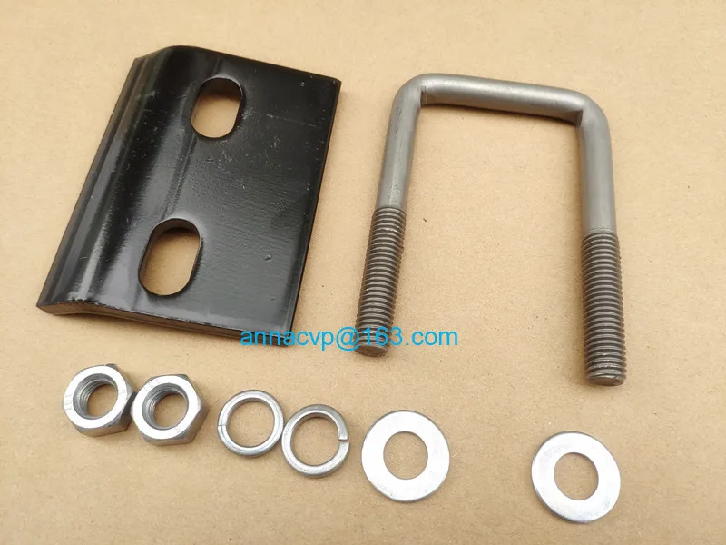 anti rattle hitch tightener stabilizer U bolt lock donw tow clamp (6)