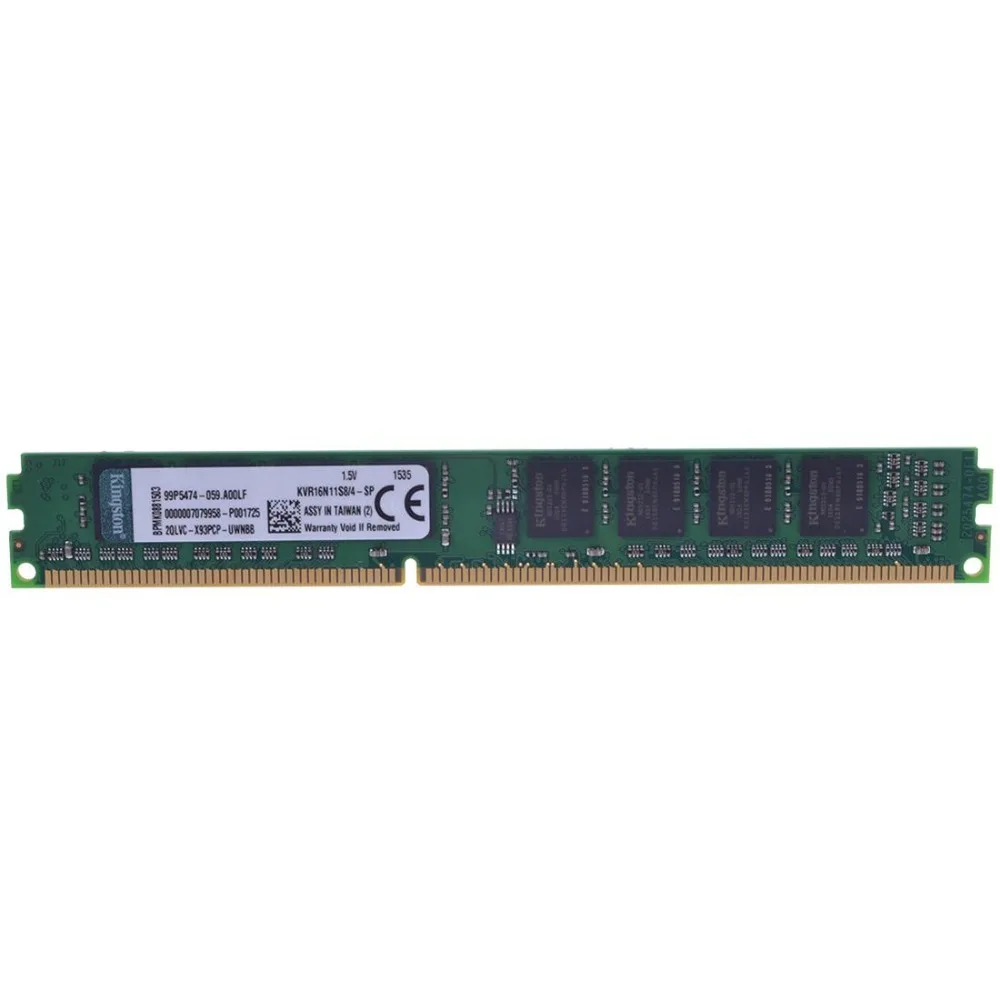 Constant Voltage KVR16N11S8/4-SPBK Desktop Memory DDR3 1600 4GB | Электроника