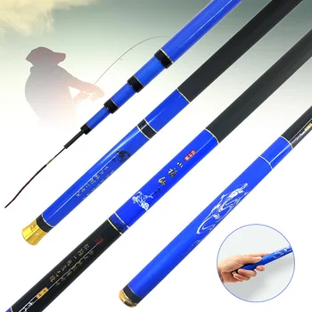 

High Hard FRP Fishing Rod Portable Ultralight Fishing Pole for Stream Freshwater DOG88