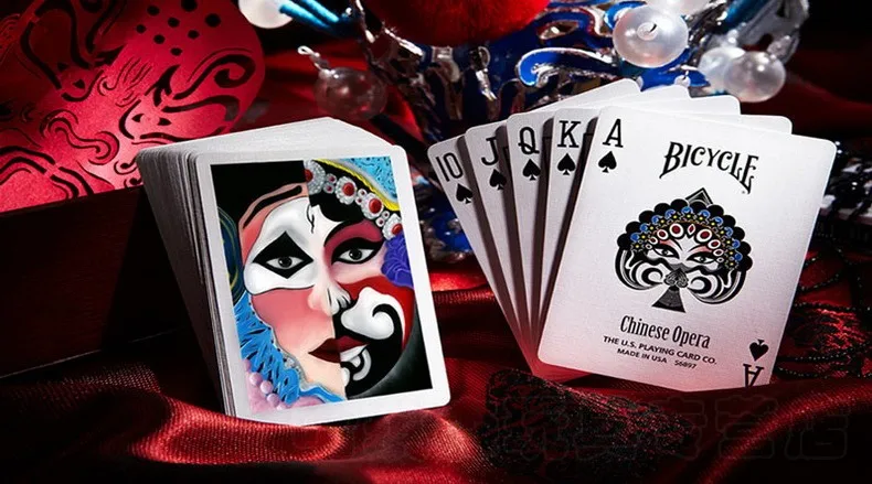 Велосипедная опера колода игральных карт Размер покера USPCC ограниченное издание волшебные карты магический реквизит волшебные фокусы для